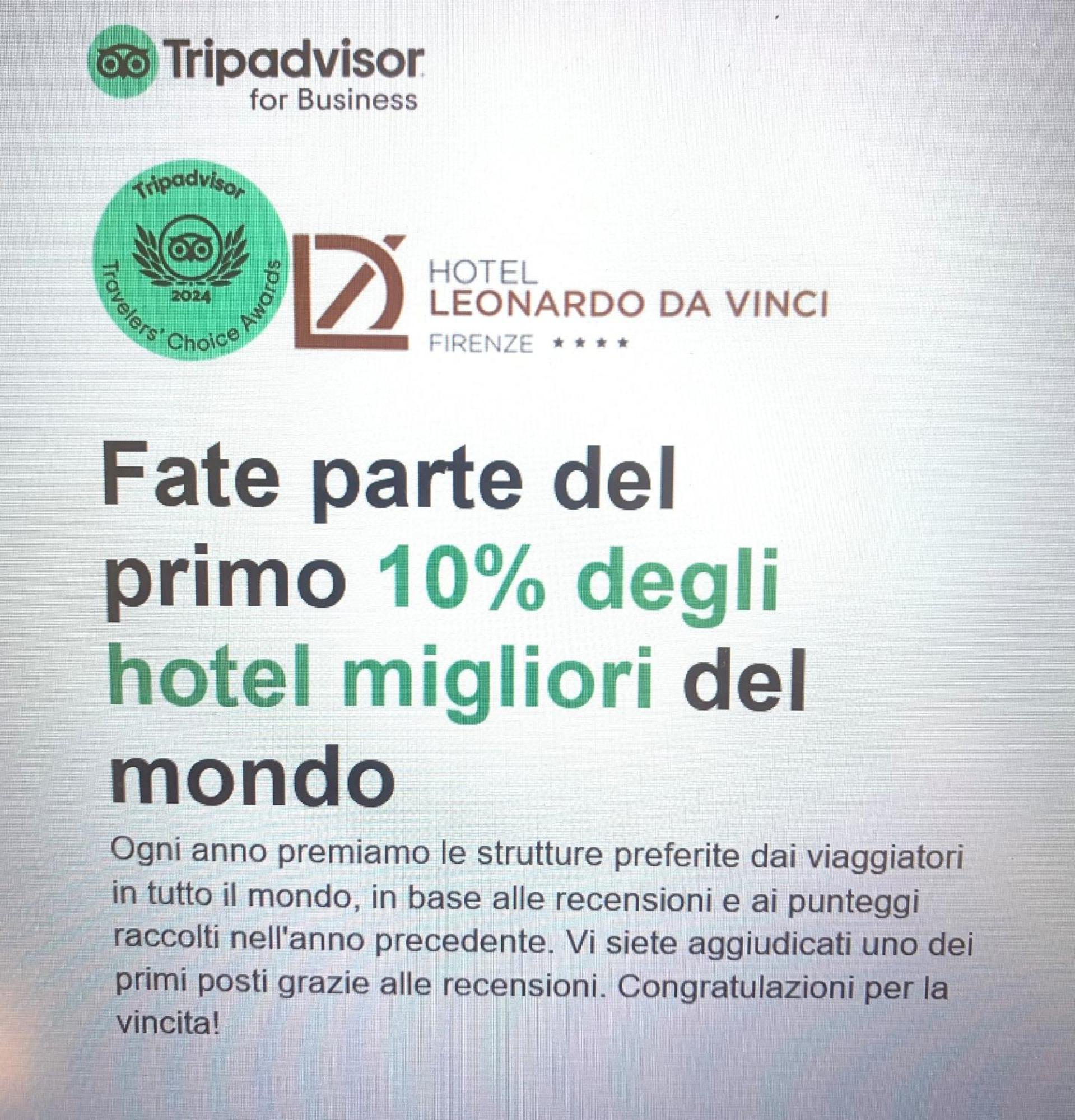Hotel Leonardo Da Vinci Флоренция Екстериор снимка